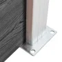 Black WPC Fence Panel Set 699x105 cm by vidaXL, fence panels - Ref: Foro24-3070449, Price: 650,30 €, Discount: %