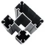 Black WPC Fence Panel Set 699x105 cm by vidaXL, fence panels - Ref: Foro24-3070449, Price: 650,30 €, Discount: %