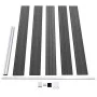 Black WPC fence panel set 526x105 cm by vidaXL, fence panels - Ref: Foro24-3070448, Price: 496,71 €, Discount: %