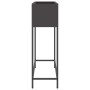 Jardinera Elevada Negro 100 x 26 x 82 cm Acero en Maceteros y jardineras | Comprar online en Foro24