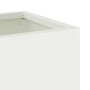 Jardinera Elevada Blanco 60 x 26 x 45 cm Acero