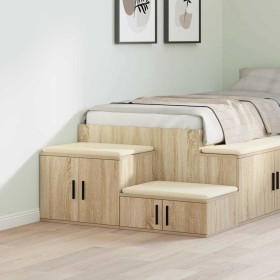 Armario de almacenamiento Roble Sonoma 108 x 41 x 40 cm