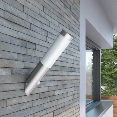 Outdoor light fixture with sensor, waterproof, stainless steel by vidaXL, Outdoor lighting - Ref: Foro24-40373, Price: 28,18 ...
