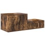 Armario de almacenamiento Roble ahumado 108 x 41 x 40 cm