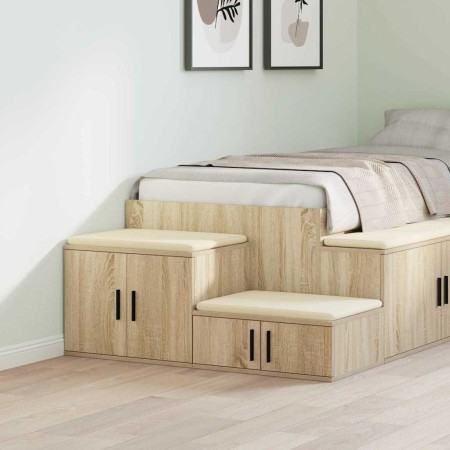 Armario de almacenamiento Roble Sonoma 103 x 41 x 40 cm en Mesitas de noche | Comprar online en Foro24