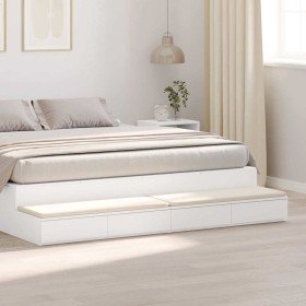 Cajones de cama 200 x 36,5 x 16,5 cm Madera de ingeniería en Mesitas de noche | Comprar online en Foro24