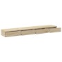 Cajones de cama con cajón Roble Sonoma 200 x 36.5 x 16.5 cm