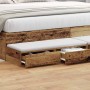 Cajones de cama con cajón Madera vieja 200 x 36.5 x 16.5 cm