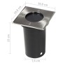 Quadratische Gartenstehlampen 3 Einheiten von vidaXL, Außenbeleuchtung - Ref: Foro24-40394, Preis: 39,16 €, Rabatt: %