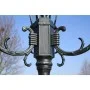 Gartenlaternenmast 3 Arme 230 cm dunkelgrün/schwarz Aluminium von vidaXL, Außenbeleuchtung - Ref: Foro24-40243, Preis: 213,47...