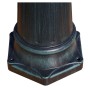 Gartenlaternenmast 3 Arme 230 cm dunkelgrün/schwarz Aluminium von vidaXL, Außenbeleuchtung - Ref: Foro24-40243, Preis: 213,79...
