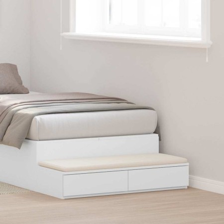 Cajones de cama Blanco 90 x 36.5 x 16.5 cm Madera contrachapada