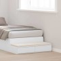 Cajones de cama Blanco 90 x 36.5 x 16.5 cm Madera contrachapada