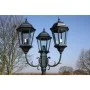 Gartenlaternenmast 3 Arme 230 cm dunkelgrün/schwarz Aluminium von vidaXL, Außenbeleuchtung - Ref: Foro24-40243, Preis: 213,47...