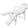 Massage and treatment chair with adjustable leg support, white by vidaXL, massage chairs - Ref: Foro24-110042, Price: 233,95 ...