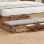 Cajones de cama con cajón Madera vieja 160 x 36.5 x 16.5 cm