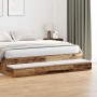 Cajones de cama con cajón Madera vieja 180 x 36.5 x 16.5 cm