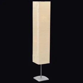 Floor lamp with steel support 135 cm beige by vidaXL, Lamps - Ref: Foro24-60261, Price: 40,57 €, Discount: %