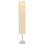 Lámpara de pie con soporte de acero 135 cm beige de vidaXL, Lámparas - Ref: Foro24-60261, Precio: 38,97 €, Descuento: %
