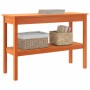 Mesa Consola Marrón cera 110 x 40 x 75 cm Madera maciza de pino