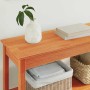 Mesa Consola Marrón cera 110 x 40 x 75 cm Madera maciza de pino