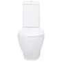 Keramiktoilette mit weißem Spülkasten von vidaXL, Badezimmer - Ref: Foro24-240376, Preis: 263,82 €, Rabatt: %