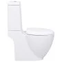Inodoro de cerámica con cisterna blanco de vidaXL, Baños - Ref: Foro24-240376, Precio: 263,82 €, Descuento: %
