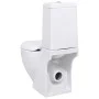 Inodoro de cerámica con cisterna blanco de vidaXL, Baños - Ref: Foro24-240376, Precio: 263,82 €, Descuento: %