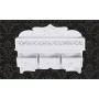 Estante de pared con 3 cajones 2 ganchos de vidaXL, Estantes y estanterías - Ref: Foro24-60630, Precio: 69,64 €, Descuento: %