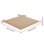 Sillas comedor de jardín y cojines 4 uds madera maciza acacia