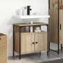 Gabinete de Lavabo para Baño con puerta Beige 60 x 30 x 60 cm