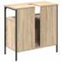Gabinete de Lavabo para Baño con puerta Beige 60 x 30 x 60 cm