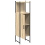 Gabinete de Baño Beige 33 x 33 x 120.5 cm Madera contrachapada