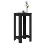 Mesa de Bar Roble Negro 51 x 50 x 103.5 cm Madera contrachapada
