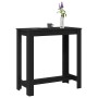 Mesa de Bar Roble Negro 102 x 50 x 103.5 cm