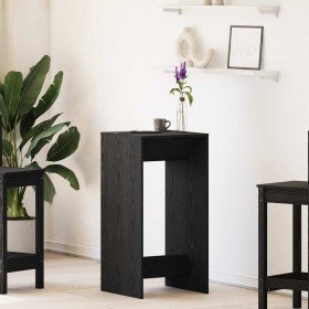 Mesa de Bar Roble Negro 51 x 50 x 103.5 cm Madera contrachapada en Mesas de cocina y de comedor | Comprar online en Foro24