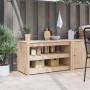 Gabinete de cocina con estante Marrón 106 x 55 x 64 cm