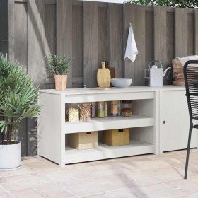 Gabinete de cocina con estante Blanco 106 x 55 x 64 cm
