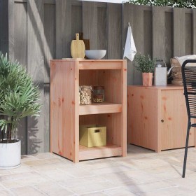 Gabinete de cocina con estante Marrón 55 x 55 x 92 cm