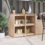 Gabinete de cocina con estante Marrón 106 x 55 x 92 cm