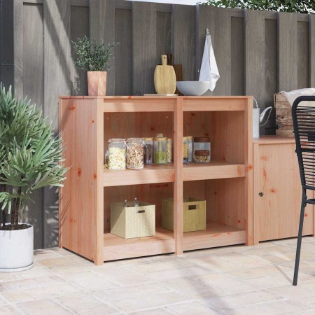 Gabinete de cocina con estante Marrón 106 x 55 x 92 cm