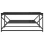 Mesa de Café Roble negro 90 x 50 x 40 cm