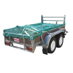 ProPlus Trailer net 2.00x3.00M with extendable elastic rope by ProPlus, Cargo nets for motor vehicles - Ref: Foro24-400018, P...