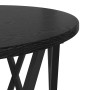 Mesa lateral 2 pcs Roble negro 50 x 50 x 40 cm