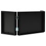 Black triple collage photo frame 22x15cm+2x(10x15cm) by vidaXL, Photo frames - Ref: Foro24-332754, Price: 16,35 €, Discount: %