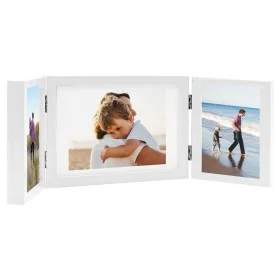 Triple white photo collage frame 28x18 cm + 2x(13x18 cm) by vidaXL, Photo frames - Ref: Foro24-332753, Price: 17,32 €, Discou...