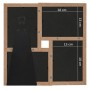 Fotocollagen-Rahmen für 4 Fotos im Format 13x18 cm, hellbraunes MDF von vidaXL, Bilderrahmen - Ref: Foro24-332769, Preis: 19,...