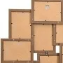 Collagerahmen für Fotos 10x (13x18 cm) hellbraunes MDF von vidaXL, Bilderrahmen - Ref: Foro24-332777, Preis: 33,09 €, Rabatt: %