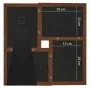 Photo collage photo frame 4x(13x18 cm) dark brown MDF by vidaXL, Photo frames - Ref: Foro24-332771, Price: 18,50 €, Discount: %