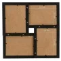 Marco de fotos collage para foto de 4x(10x15 cm) negro MDF de vidaXL, Marcos para fotos - Ref: Foro24-332774, Precio: 16,94 €...
